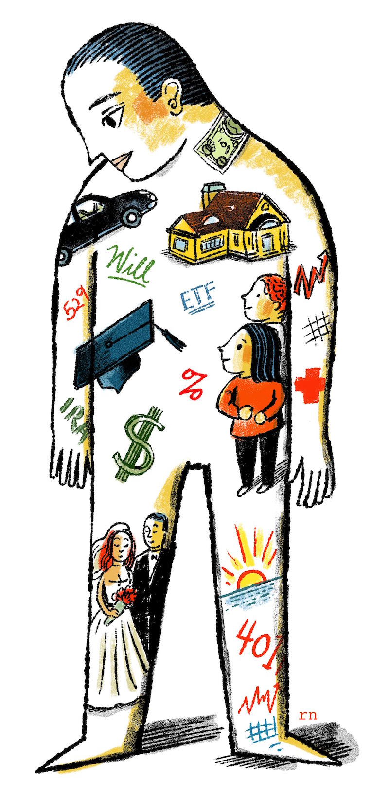 Thereu00e2u20acu2122s no better time than the end of summer to tackle the big questions about your finances. u00e2u20acu201d Illustration by Robert Neubecker/The New York Times