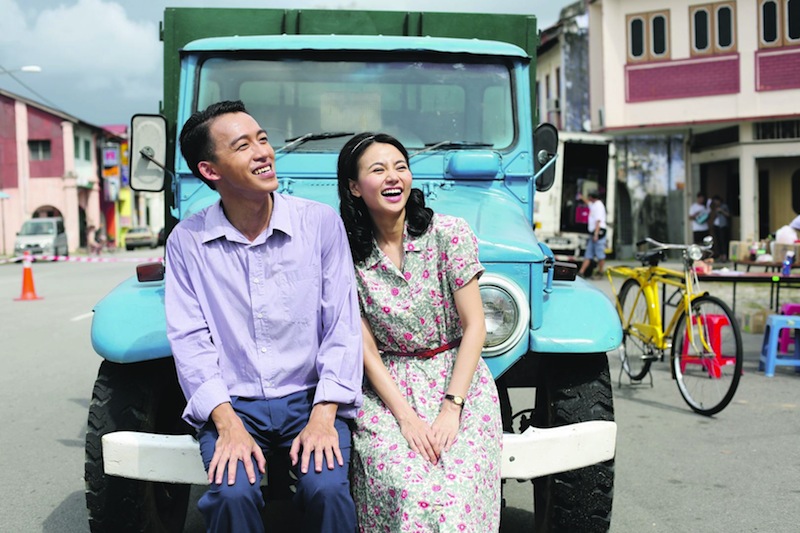 'My Love Sinema' stars Tosh Zhang as a simple 20-year-old who moves to Singapore  to pursue his dreams of being a film projectionist. He then develops a romance with Cheryl Wee. u00e2u20acu201d Picture courtesy of FLY Entertainment n