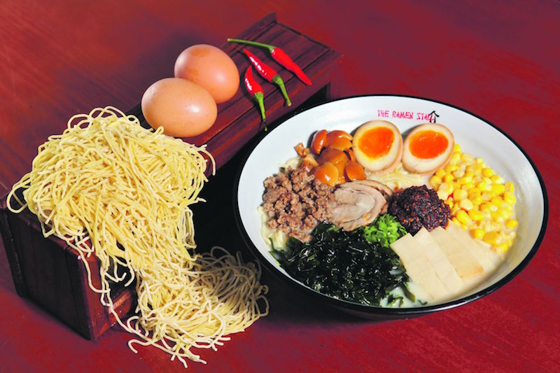 Volcano Ramen from The Ramen Stall racks up the spice factor. — Handout via TODAY