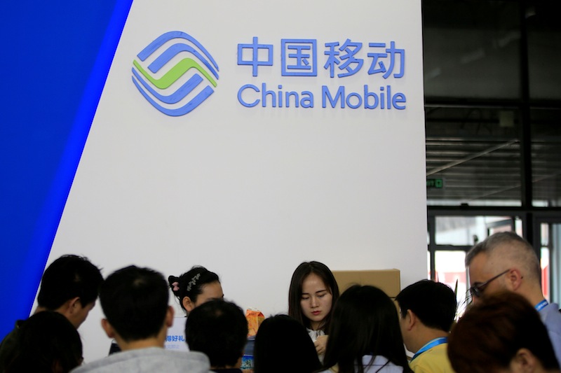 A sign of China Mobile is seen at CES (Consumer Electronics Show) Asia 2016 in Shanghai, China, May 12, 2016. u00e2u20acu201d Reuters pic 
