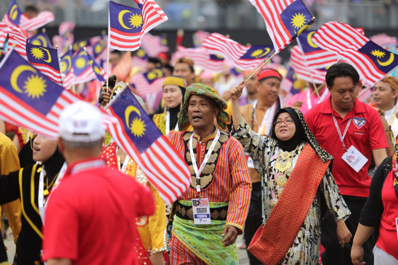 The full dress rehearsal for the National Day Parade being held at Dataran Merdeka, Kuala Lumpur, Aug 29, 2016 u00e2u20acu201d Picture by Choo Choy May