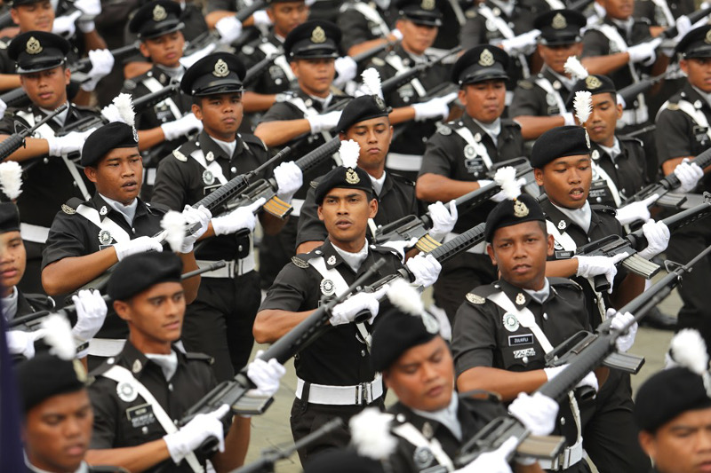 The full dress rehearsal for the National Day Parade being held at Dataran Merdeka, Kuala Lumpur, Aug 29, 2016 u00e2u20acu201d Picture by Choo Choy May
