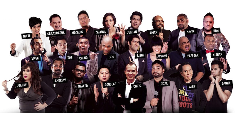 Comedy Central's new TV series, Stand Up, Asia!, features 24 comedians from around the region. u00e2u20acu201d Picture courtesy of Comedy Central Asia 