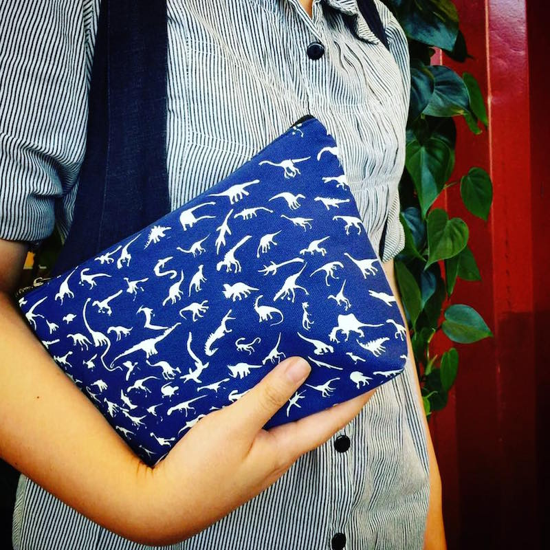 The pouch designed by a 19-year-old Pathlight student. Pathlight is a school for students with autism in Singapore. — Picture via Facebook.com/TheArtFaculty 