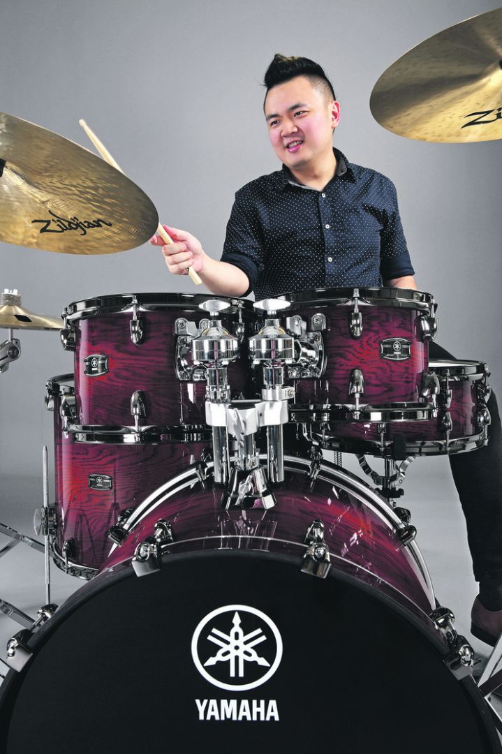 Er Chow Kiat will be playing an open drum solo and two music tracks during the event. u00e2u20acu201d Picture courtesy of J Flash Studio