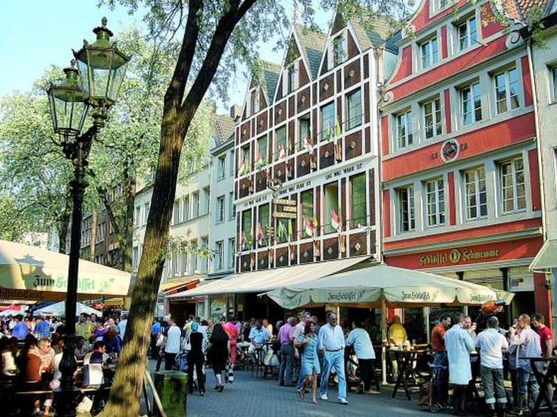 The Altstadt, or Old Town, in Dusseldorf. u00e2u20acu2022 Picture courtesy of Dusseldorf Marketing & Tourismus GmbH /U. Otte