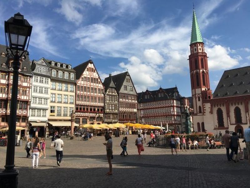 Romerberg, Frankfurt, two-and-a-half-hours away from Dusseldorf by road. ― Picture by May Seah/TODAY 