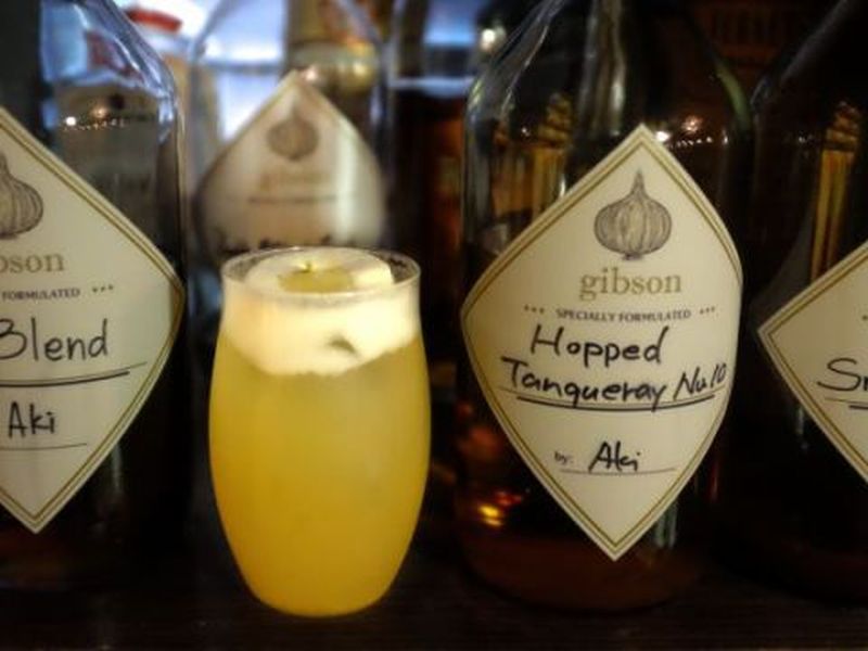 Bulleit Rye is infused with hops to mirror the flavour of beer, which is balanced with a sweet and refreshing fermented pineapple and passionfruit soda.