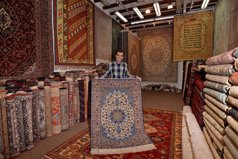 Saied Labbafi, chairman of One Kampong Glam and owner of several carpet shops. — TODAY pic