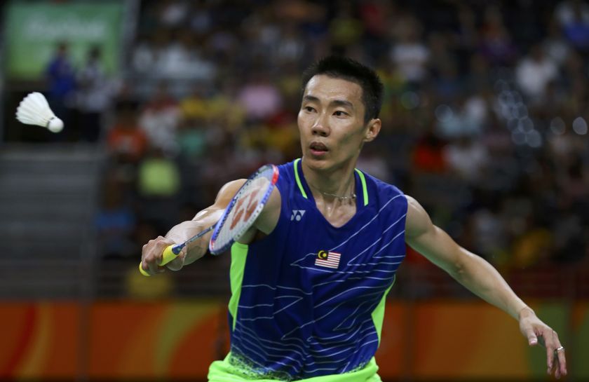 Lee Chong Wei of Malaysia plays against Lin Dan of China. u00e2u20acu2022 Reuters pic