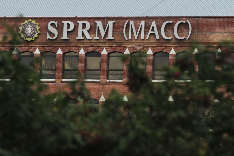 The logo of the Malaysian Anti-Corruption Commission is seen at its headquarters in Putrajaya. u00e2u20acu2022 Picture by Yusof Mat Isa