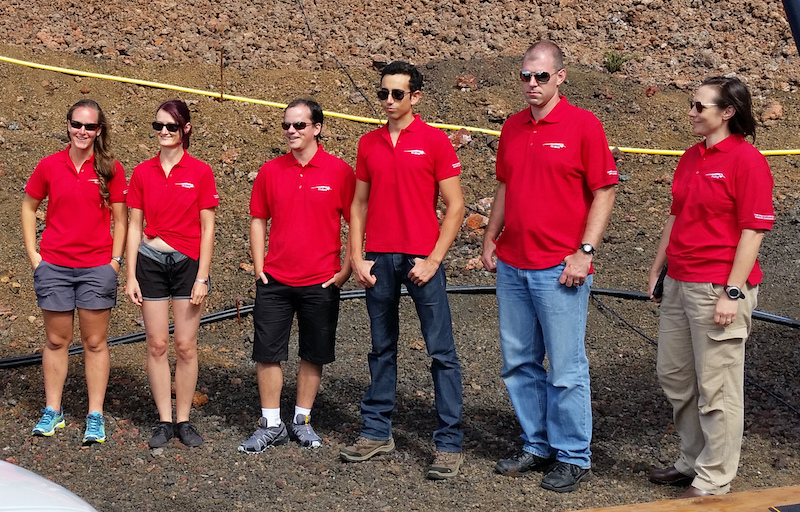 Six people shut themselves inside a dome for a year in Hawaii, in the longest US isolation experiment aimed at helping Nasa prepare for a pioneering journey to Mars. u00e2u20acu201d Handout via AFP