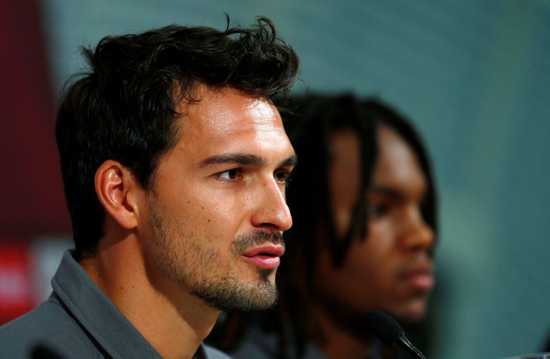 Bayern Munich's Mats Hummels at a news conference in Munich August 6, 2016. u00e2u20acu201d Reuters pic