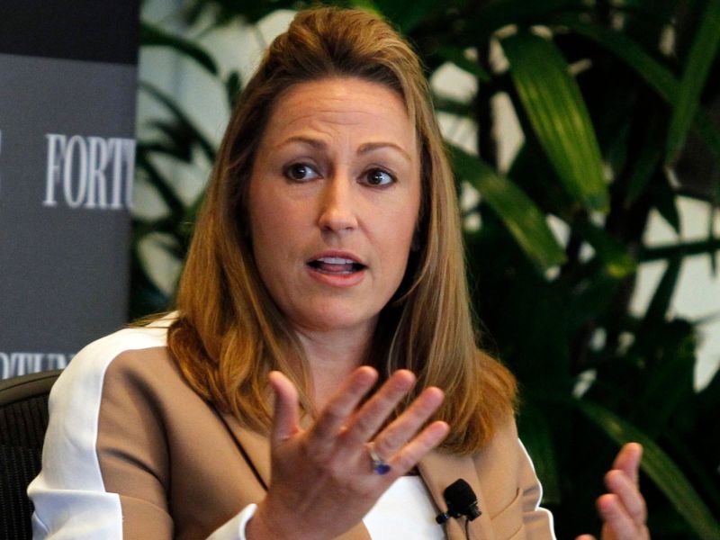 Heather Bresch, CEO Mylan, maker of allergy treatment EpiPen. Reuters