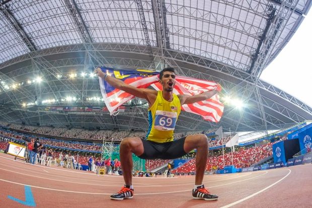 Nauraj is determined to make Malaysian athletics history in Rio. u00e2u20acu201d  Malay Mail pic