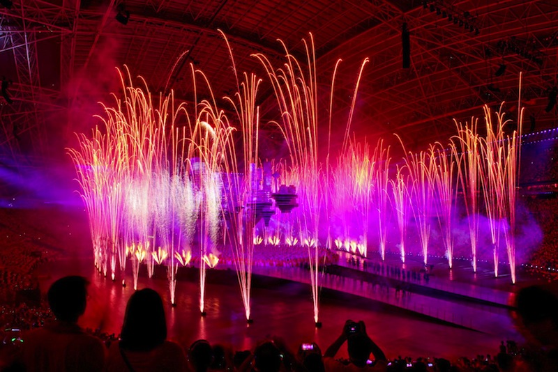 The NDP finale at the National Stadium, where parade-goers said they appreciated the need for enhanced security. u00e2u20acu201d TODAY pic