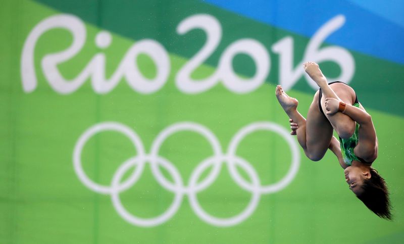 Nur Dhabitah Sabri competes in the women's 10m platform final at the Maria Lenk Aquatics Centre, Rio de Janeiro August 18, 2016. u00e2u20acu201d Reuters pic