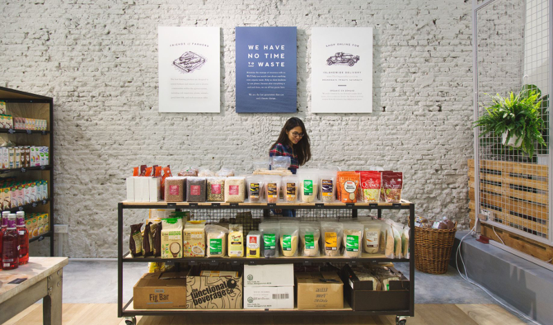 The Organic Grocer at Mohamed Sultan Road in Singapore provides healthy, organic products from salt to vegan bars for discerning, health-conscious consumers. — TODAY pic