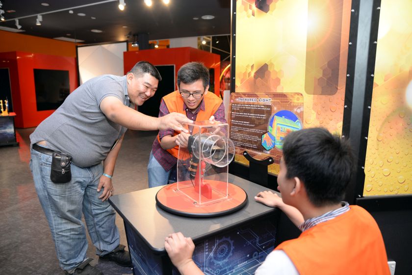 The infrared camera at the Optics centre. 