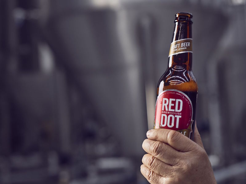 Craft beer brewed by RedDot BrewHouse. — Handout via TODAY