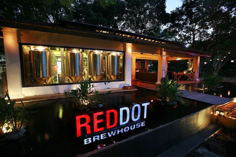 Exterior of RedDot BrewHouse, which features its brewery right in front. — Handout via TODAY