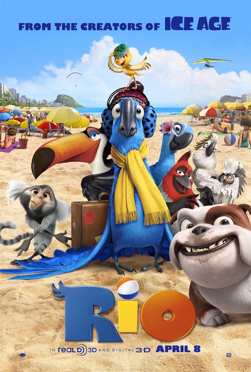 u00e2u20acu02dcRiou00e2u20acu2122 pays homage to Brazil in animated form. u00e2u20acu201d Handout via AFP