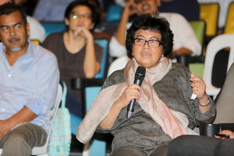 Local filmmaker Datin Paduka Shuhaimi Baba said the local film industry will just have to deal with the government's existing policy on national language. 