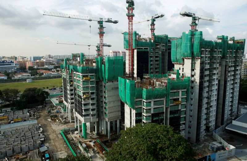 A general view of a construction site where locally transmitted Zika cases were first discovered in Singapore August 31, 2016. u00e2u20acu2022 Reuters pic