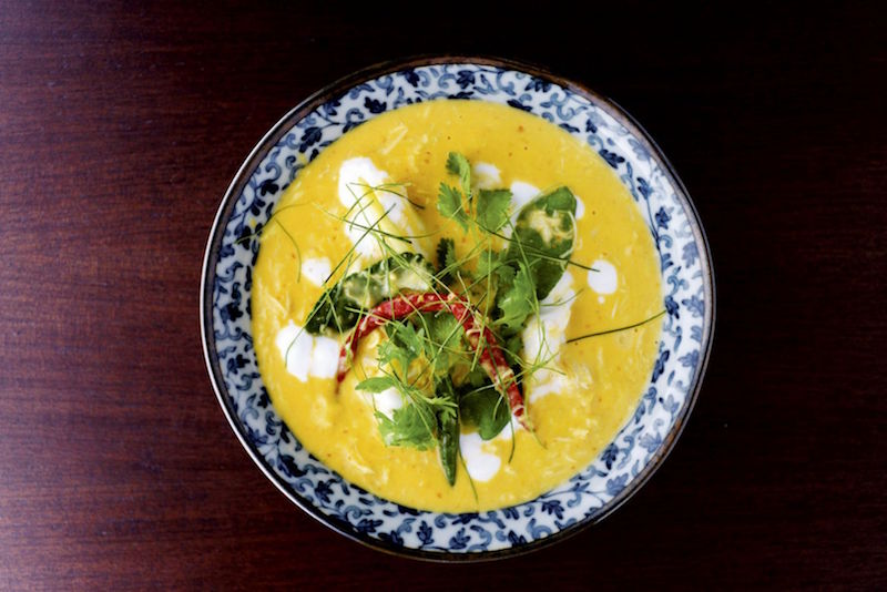 Chef Malcolm Lee’s yellow coconut crab curry. — Handout via TODAY