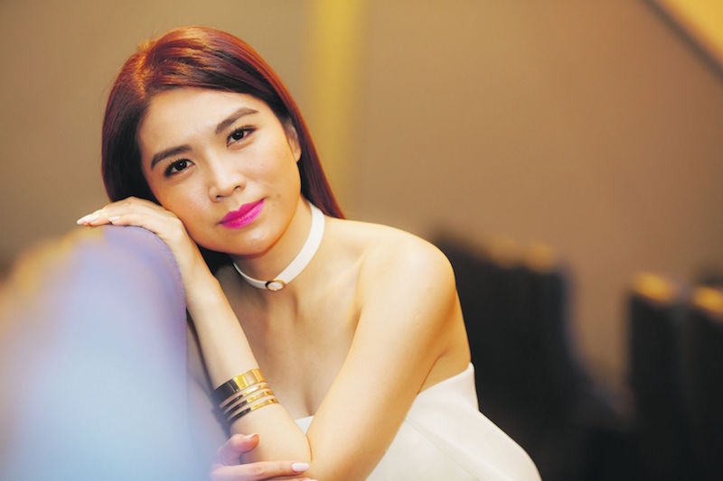 Sora Ma stars in 'C.L.I.F. 4'. u00e2u20acu201d Picture courtesy of Chua Hong Yin