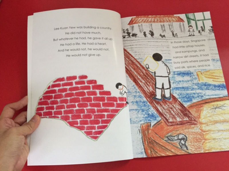 Budding writer Suzannah Chua spent eight months illustrating the pictures in her first children's book, u00e2u20acu02dcOne Man and His Life.u00e2u20acu2122 u00e2u20acu201d TODAY pic
