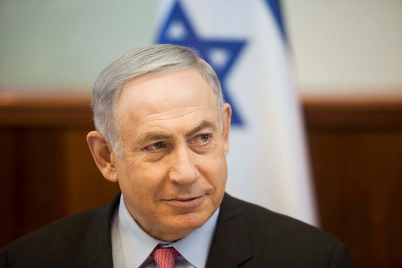 Israeli Prime Minister Benjamin Netanyahu attends a weekly cabinet meeting in Jerusalem. Thursday, Aug 11, 2016. u00e2u20acu201d Reuters pic
