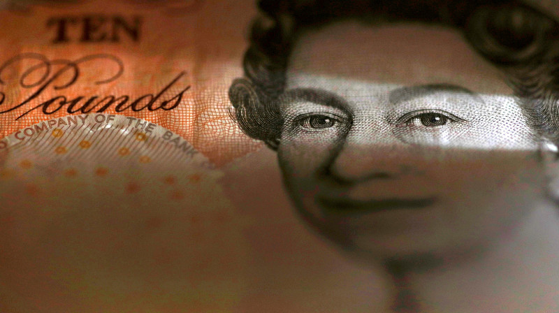 A British ten-pound banknote is seen in a photo illustration taken March 16, 2016. u00e2u20acu201dReuters pic