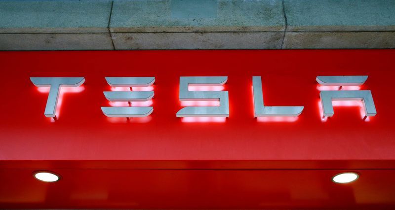 The logo of US car manufacturer Tesla is seen in Zurich July 14, 2016. u00e2u20acu201d Reuters pic 
