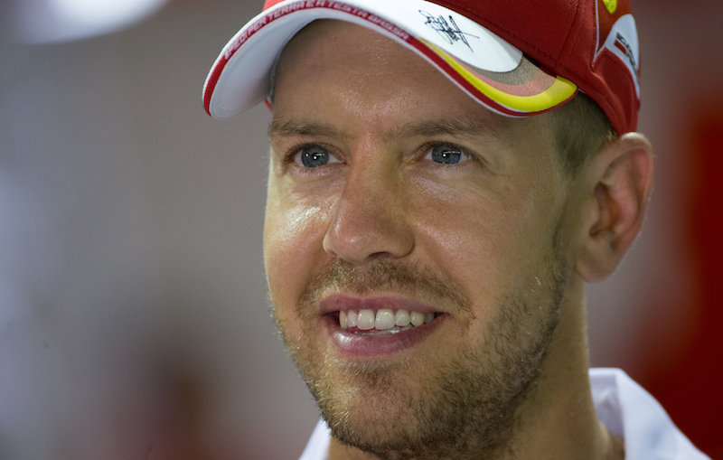 Ferrariu00e2u20acu2122s Sebastian Vettel of Germany in the team garage at the Marina Bay street circuit ahead of the Singapore F1 Grand Prix Night Race in Singapore September 15, 2016. u00e2u20acu201d Reuters pic