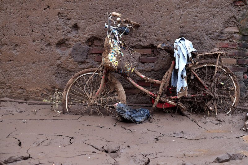 A bicycle is seen covered in debris following a flash flood this week which killed more than 20 people in Garut, West Java, September 23, 2016 in this photo taken by Antara Foto. u00e2u20acu201d Handout via Reuters