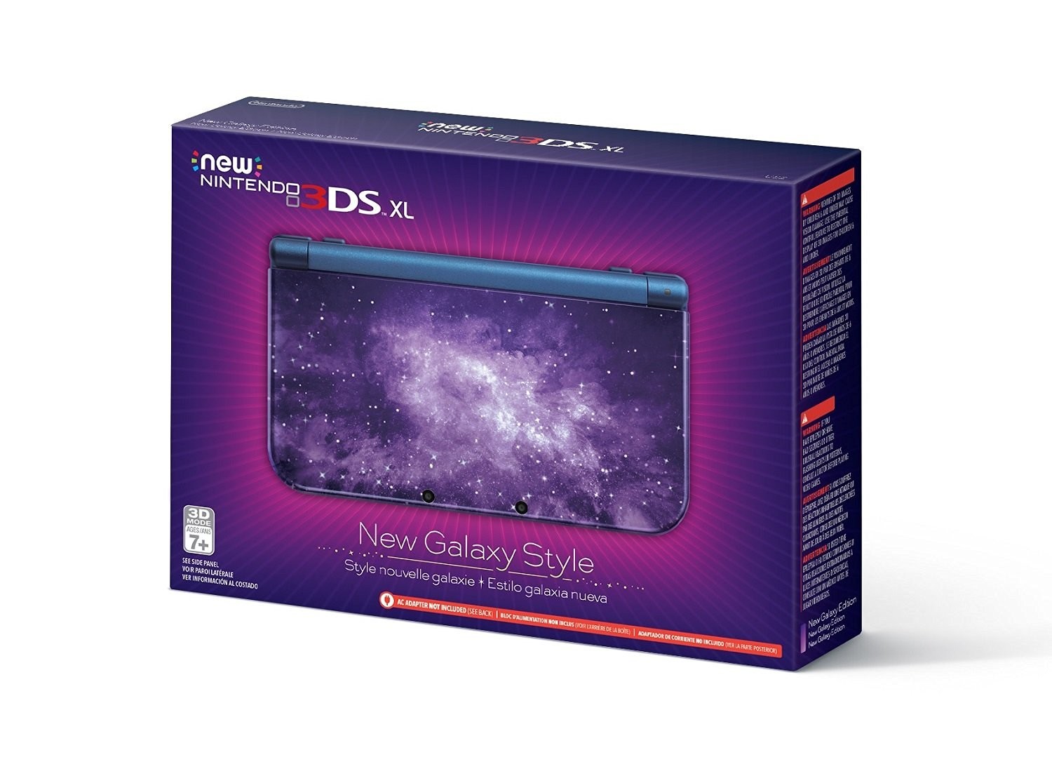 Promotional image for the New Galaxy Style New Nintendo 3DS XL. u00e2u20acu201d Picture courtesy of Nintendo