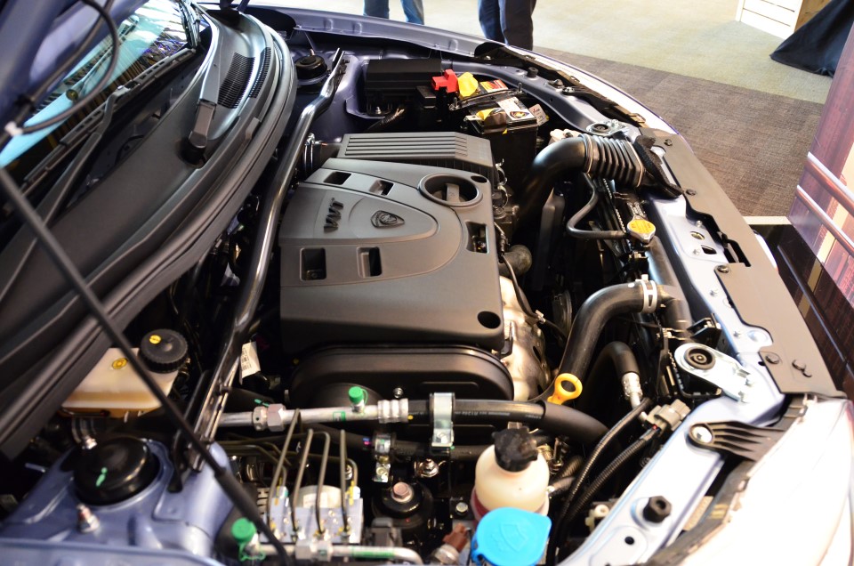 The Saga is powered only by the 1.3 litre Proton engine, now upgraded with VVT (Variable Valve Timing), which replaces the IAFM intake – fuel consumption is claimed to be improved by 12–14 per cent, and is claimed at 5.4l/100km.