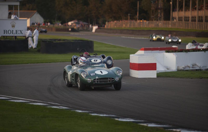 A 1959 Aston Martin DBR1 in action promises to be one of the highlights of this year's event. u00e2u20acu201d AFP pic