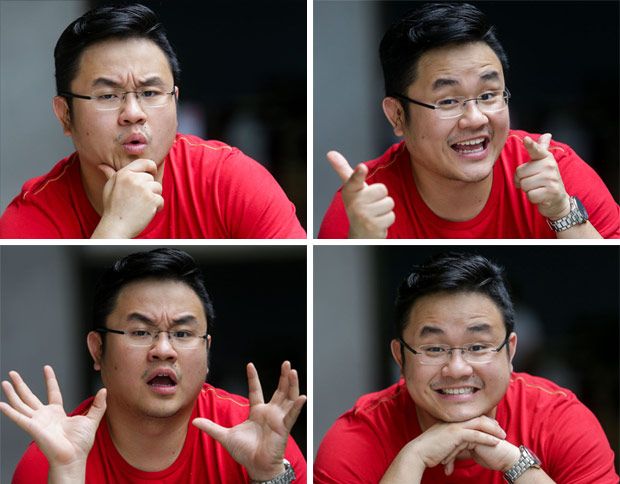 A montage of Jason Leong, Kuala Lumpur, September 18, 2016. u00e2u20acu201d Picture by Choo Choy May