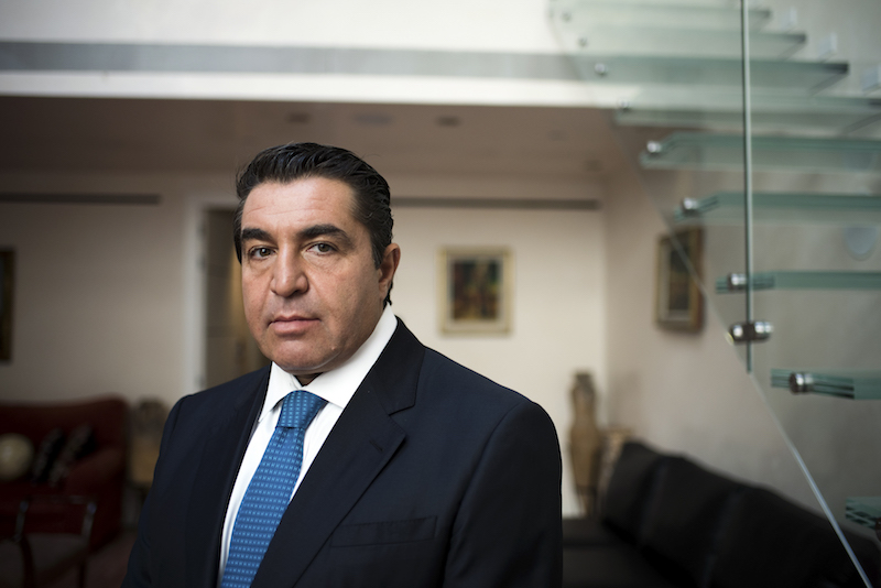 Paolo Zampolli, who was the head of a modelling agency in the ’90s and introduced Donald Trump to his future wife, Melania, in 1998, at his home in New York August 24, 2016. Zampolli, a tireless self-promoter of mysterious means, is back in the spotlight, thanks to his two-decade-old friendship with the Trumps. — Picture by Hilary Swift/The New York Times