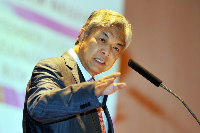 Datuk Seri Dr Ahmad Zahid Hamidi speaks at the monthly assembly of the Home Ministry in Kuala Lumpur, September 8, 2016. u00e2u20acu2022 Bernama pic
