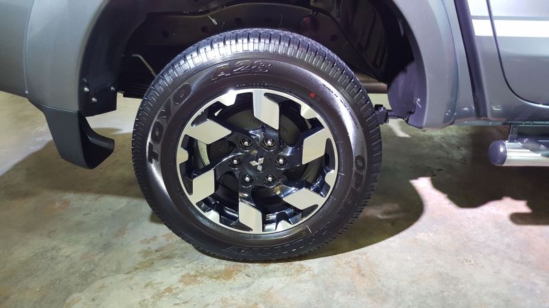 The Tritons are offered with wheels in 15-inch, 16-inch and 17-inch variants.