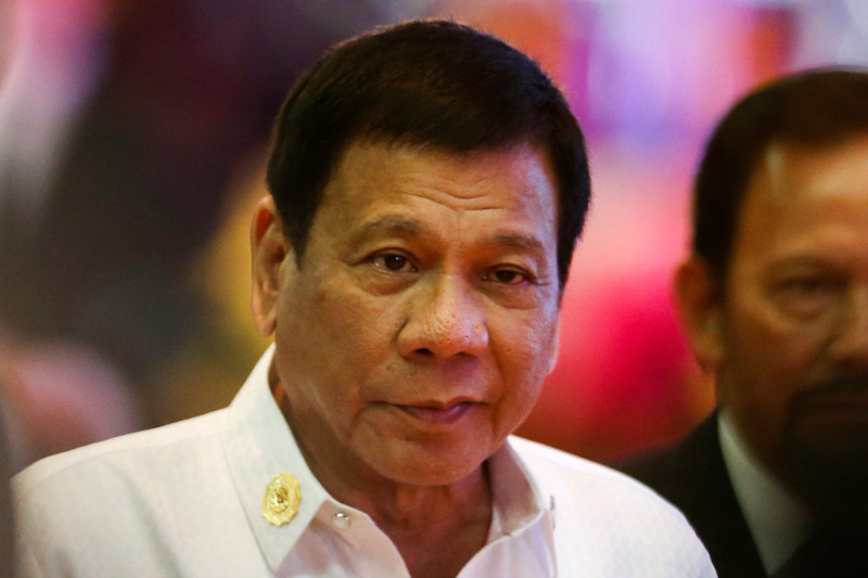 Philippines President Rodrigo Duterte leaves the opening ceremony of the Asean Summit in Vientiane, Laos September 6, 2016. u00e2u20acu201d Reuters pic