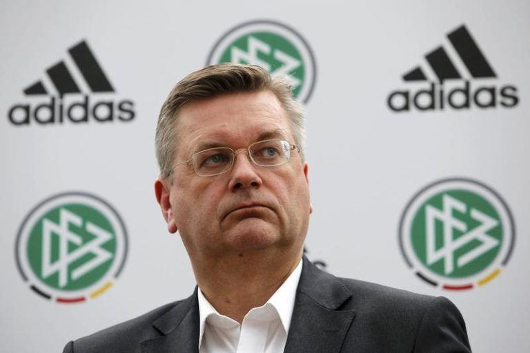 German football federation chief Reinhard Grindel, accuses Beckenbauer of lying and misleading the public.
