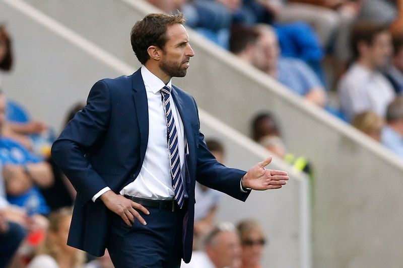 England Under-21 manager Gareth Southgate during a European championship qualifying group match against Norway at the Weston Homes Community Stadium September 6, 2016. u00e2u20acu201d Reuters pic
