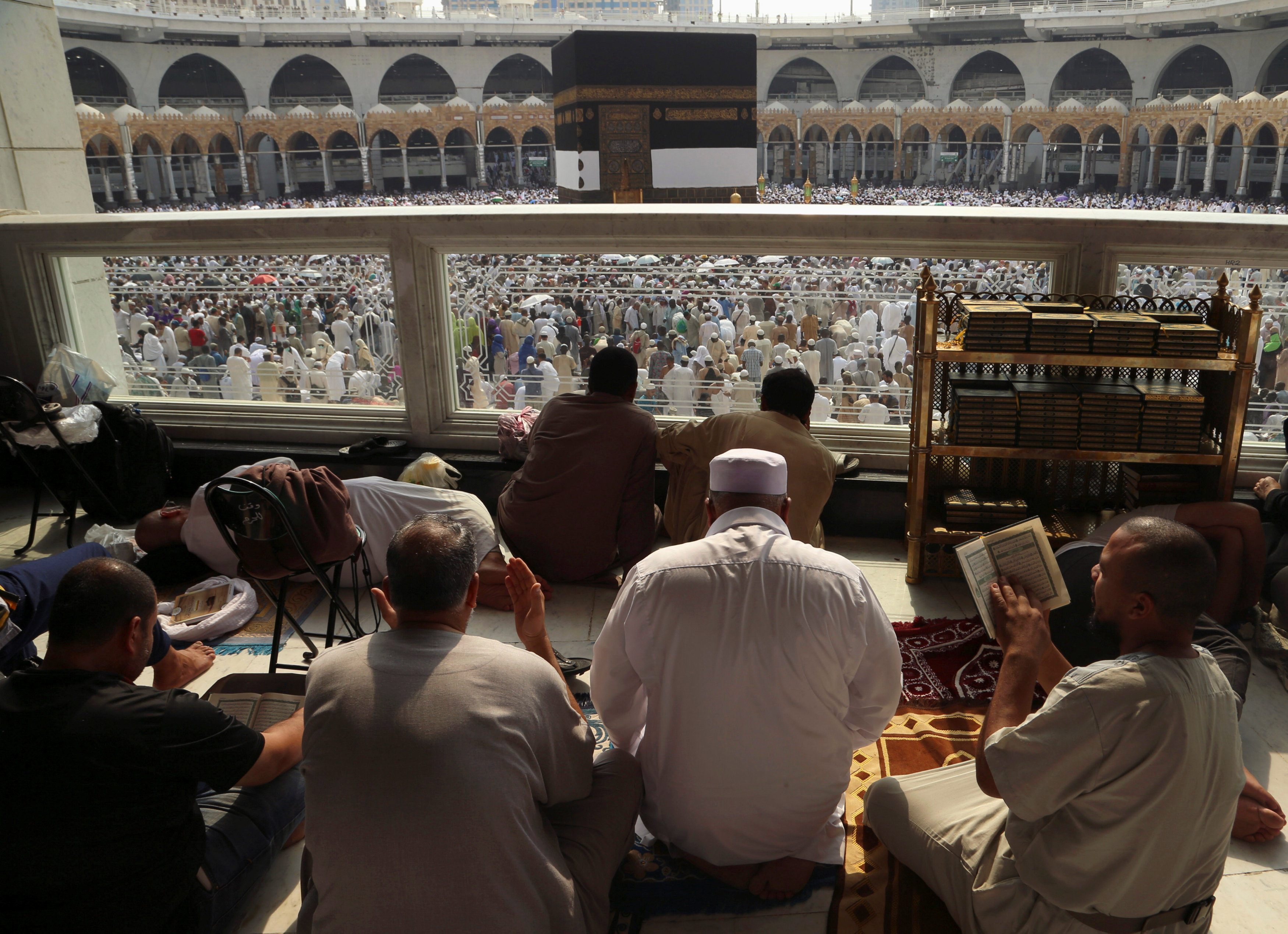 Muslim pilgrims circle the Kaaba at the Grand mosque in Mecca, Saudi Arabia September 8, 2016. u00e2u20acu201d Reuters pic 