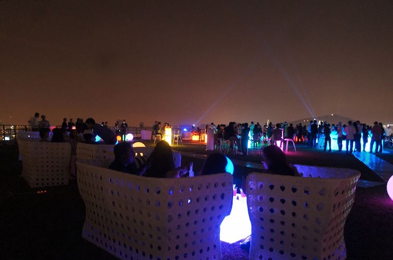 Enjoy a 360-degree panoramic view of the city with the HeliPad Cinema experience from October 4 to 14, 2016. u00e2u20acu201d Handout via TheHive.Asia