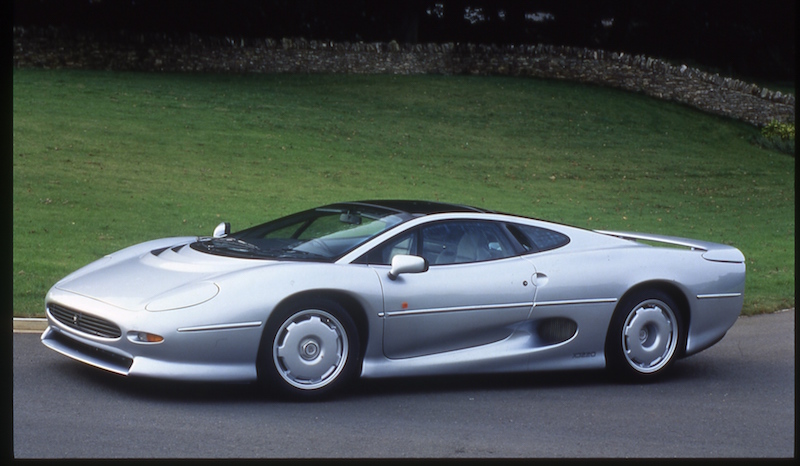 The Jaguar XJ220 celebrates its 25th birthday in 2017. u00e2u20acu201d Handout via AFP