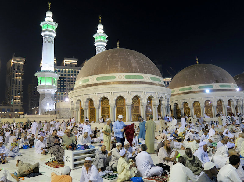 Muslim pilgrims pray near Kaaba at the Grand mosque in Mecca September 6, 2016. u00e2u20acu201d Reuters pic